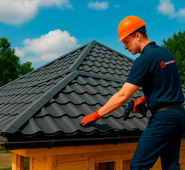 Вальмовая крыша под ключ в Киреевске